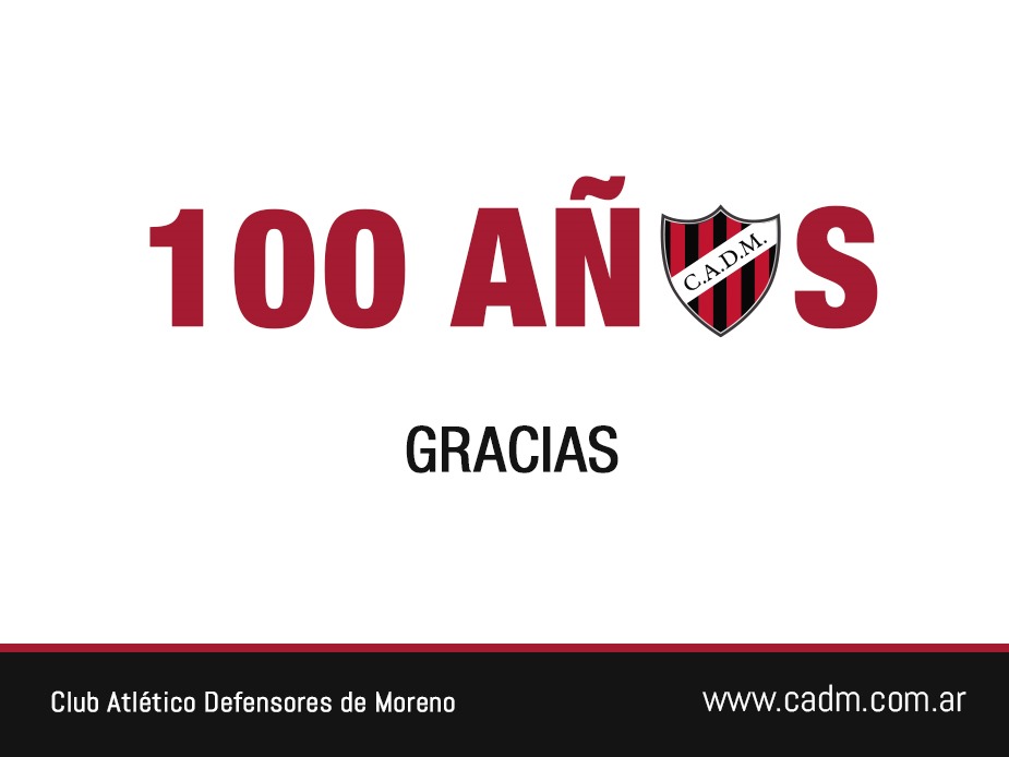 CUMPLIMOS 100 AÑOS!