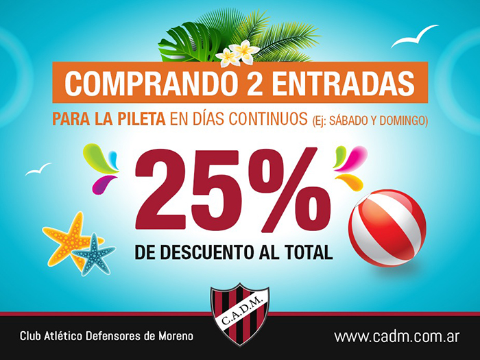 Descuento Pileta