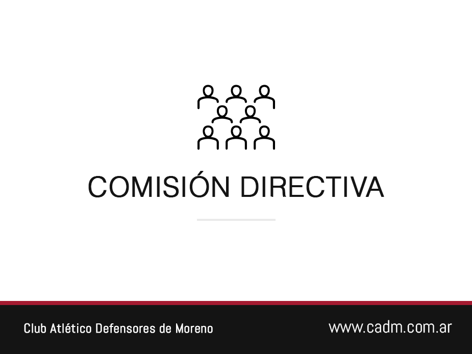 COMISIÓN DIRECTIVA