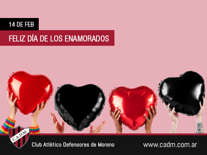 Feliz día de los enamorados!