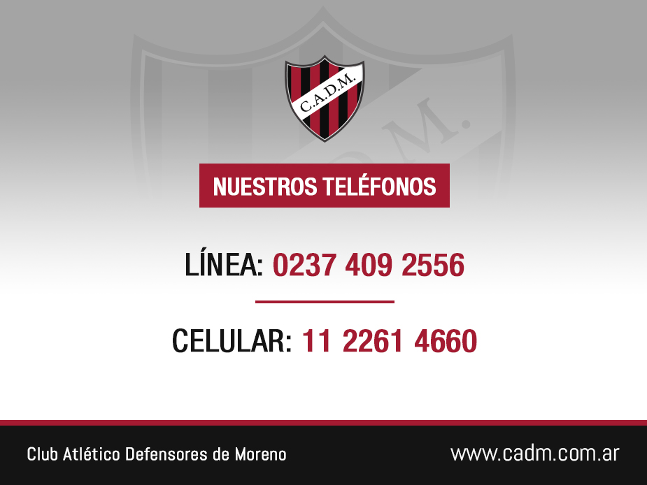 Nuestros Teléfonos